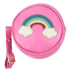 Porta Chupeta Arco Íris Rosa Orquídea Pronta Entrega