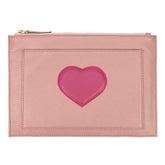 Porta Documento Coração em Couro Personalizado