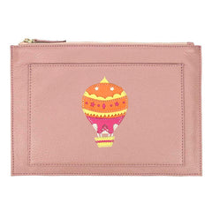 Porta Documento Balão Sarah em Couro Personalizado