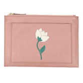 Porta Documento Tulipa em Couro Personalizado