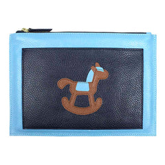 Porta Documento Little Horse em Couro Personalizado