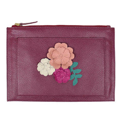 Porta Documento Le Jardin em Couro Personalizado