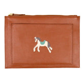Porta Documento Cavalo Joca em Couro Personalizado