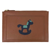 Porta Documento Little Horse em Couro Personalizado