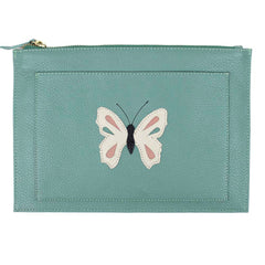 Porta Documento Borboleta em Couro Personalizado