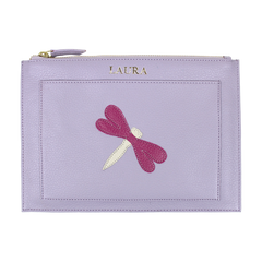 Porta Documento Libélula em Couro Personalizado