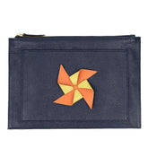 Porta Documento Catavento em Couro Personalizado