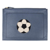 Porta Documento Bola de Futebol em Couro Personalizado