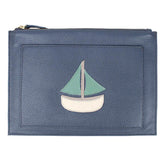 Porta Documento Barco em Couro Personalizado