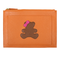 Porta Documento Little Bear Laço em Couro Personalizado