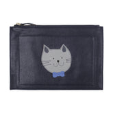 Porta Documento Little Cat em Couro Personalizado