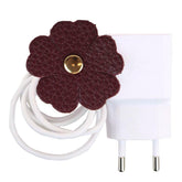 Porta Fio Flor Burgundy Liso Pronta Entrega