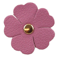 Porta Fio Flor em Couro Personalizado