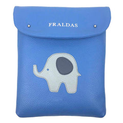 Porta Fralda Little Elephant em Couro Personalizada