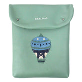 Porta Fralda Balão Otto em Couro Personalizada