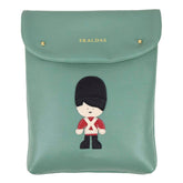 Porta Fralda Soldadinho de Chumbo em Couro Personalizada