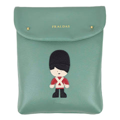 Porta Fralda Soldadinho de Chumbo em Couro Personalizada