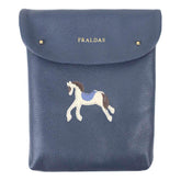 Porta Fralda Cavalo Joca Oceano com Off White Liso, Fendi e Sky Pronta Entrega