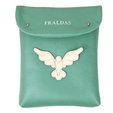 Porta Fralda Divino Espírito Santo em Couro Personalizada