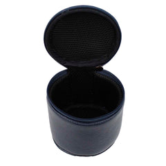 Porta Gravata Basic Marinho Liso Pronta Entrega