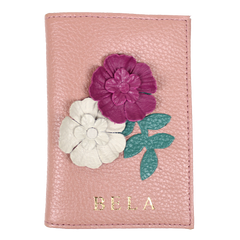 Porta Identidade Le Jardin em Couro Personalizado