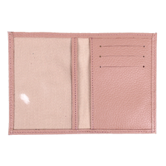 Porta Identidade Le Jardin em Couro Personalizado