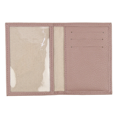 Porta Identidade Little Bear Laço em Couro Personalizado