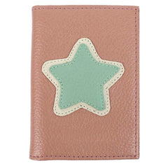 Porta Identidade Estrela em Couro Personalizado