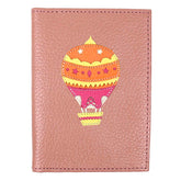 Porta Identidade Balão Sarah em Couro Personalizado