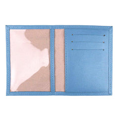 Porta Identidade Aqua Lesard Pronta Entrega