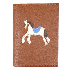 Porta Identidade Cavalo Joca em Couro Personalizado