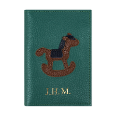 Porta Identidade Little Horse em Couro Personalizado