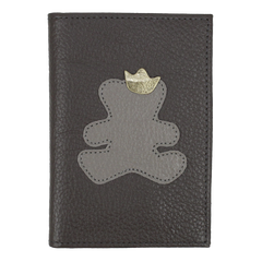 Porta Identidade Rei Urso Fendi com Atmosfera e Dourado Pronta Entrega