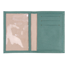 Porta Identidade Carro Antigo Jade com Oceano Pronta Entrega