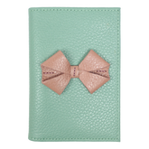 Porta Identidade Laço em Couro Personalizado