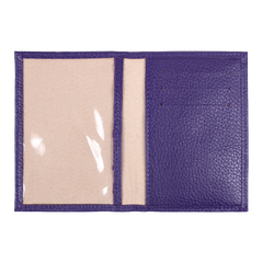 Porta Identidade Libélula em Couro Personalizado