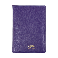 Porta Identidade Libélula em Couro Personalizado