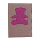 Porta Identidade Little Bear Algodão Doce Liso com Pink Prada Pronta Entrega