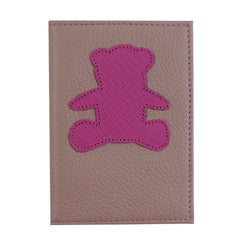 Porta Identidade Little Bear Algodão Doce Liso com Pink Prada Pronta Entrega