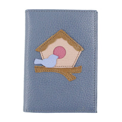 Porta Identidade Little Bird em Couro Personalizado