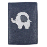 Porta Identidade Little Elephant Marinho Liso com Cinza Claro Liso e Chumbo Pronta Entrega