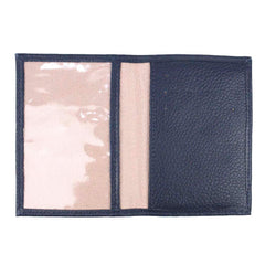 Porta Identidade Little Elephant Marinho Liso com Cinza Claro Liso e Chumbo Pronta Entrega