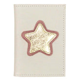 Porta Identidade Estrela em Couro Personalizado