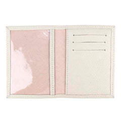 Porta Identidade Tulipa em Couro Personalizado