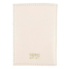 Porta Identidade Tulipa em Couro Personalizado