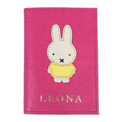 Porta Identidade Petit Lapin em Couro Personalizado