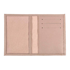 Porta Identidade Cereja em Couro Personalizado