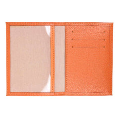 Porta Documento de Carro Tangerina Liso Pronta Entrega