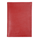 Porta Identidade Vermelho Liso Pronta Entrega