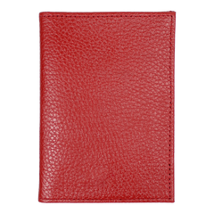 Porta Identidade Vermelho Liso Pronta Entrega